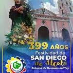 Ocumare del Tuy celebra su excelso patrono San Diego de Alcalá